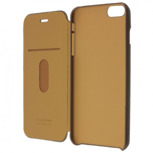 Чехол-книга для iPhone 6/6S Plus Hoco Premium Collection Folder Leather Case хаки фото 3