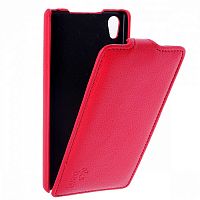 Чехол-раскладной для Sony Xperia Z5 Aksberry красный