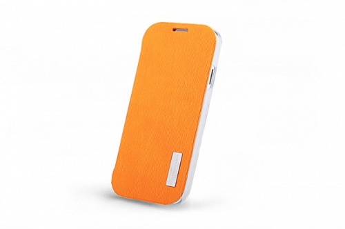 Чехол-книга для Samsung i9500 Galaxy S4 Rock Elegant оранжевый фото 7