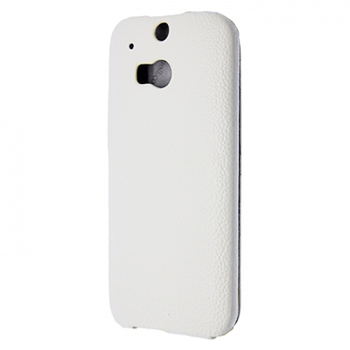 Чехол-раскладной для HTC One 2 M8 Melkco белый фото 2