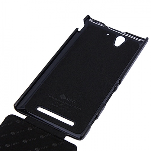 Чехол-раскладной для Sony Xperia C3 Sipo черный фото 2