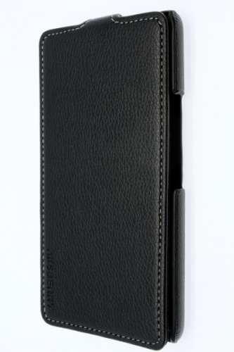 Чехол-раскладной для Huawei G750 Honor 3 X Aksberry черный фото 3