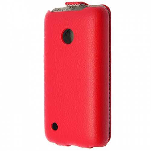 Чехол-раскладной для Nokia Lumia 530 Armor Full красный фото 3