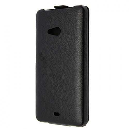 Чехол-раскладной для Microsoft Lumia 540 Aksberry черный фото 2