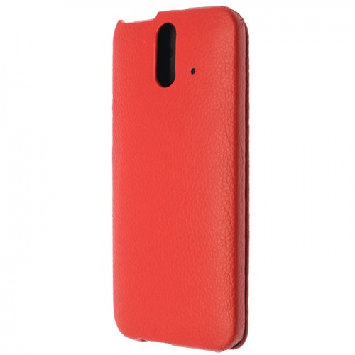 Чехол-раскладной для HTC One E8 Melkco красный фото 2