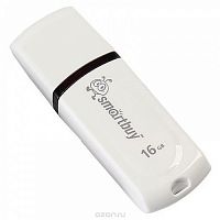 USB-Flash 16Gb SmartBuy Paean USB 2.0 белый