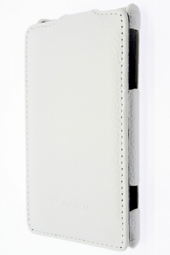 Чехол-раскладной для Sony Xperia E Melkco белый