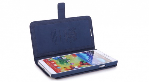 Чехол-книга для Samsung Galaxy Note 3 Nuoku BOOKNOTE3BLU синий фото 2
