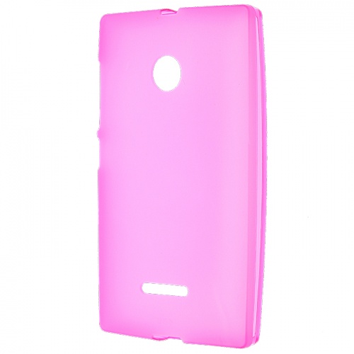 Чехол-накладка для Microsoft Lumia 435/532 Just розовый