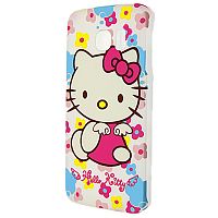 Чехол-накладка для Samsung Galaxy S6 Edge Hello Kitty 05