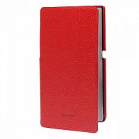 Чехол-книга для Sony Xperia Z Sipo Book красный