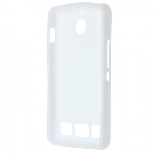 Чехол-накладка для Sony Xperia E1 Silco белый фото 2