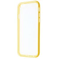 Чехол-накладка для iPhone 6/6S Hoco Steel Double-Color Flash Case желтый