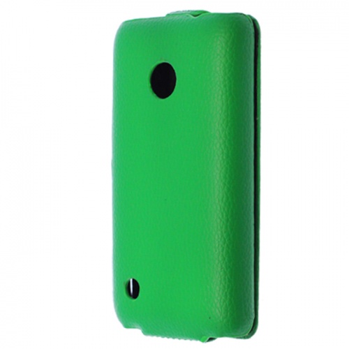 Чехол-раскладной для Nokia Lumia 530 Aksberry зеленый фото 2