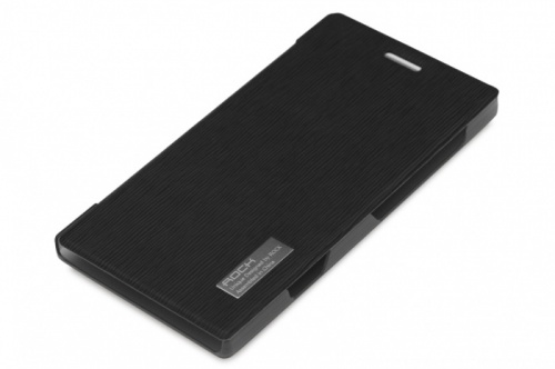 Чехол-книга для Nokia Lumia 928 Rock Elegant Shell черный фото 3