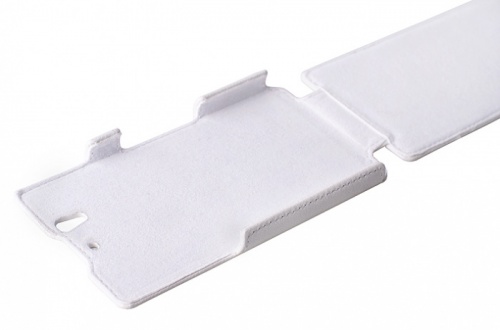 Чехол-раскладной для Sony Xperia Z L36i iBox белый фото 3