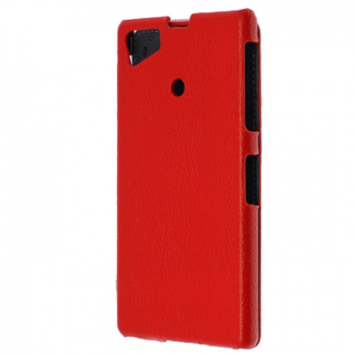 Чехол-раскладной для Sony Xperia Z1 Melkco красный фото 2
