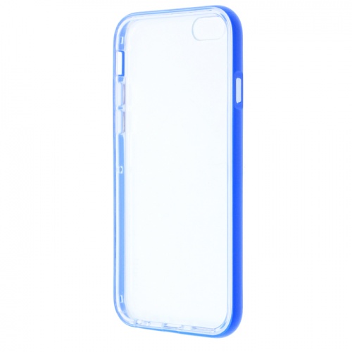 Чехол-накладка для iPhone 6/6S Hoco Steel Double-Color Flash Case синий фото 2