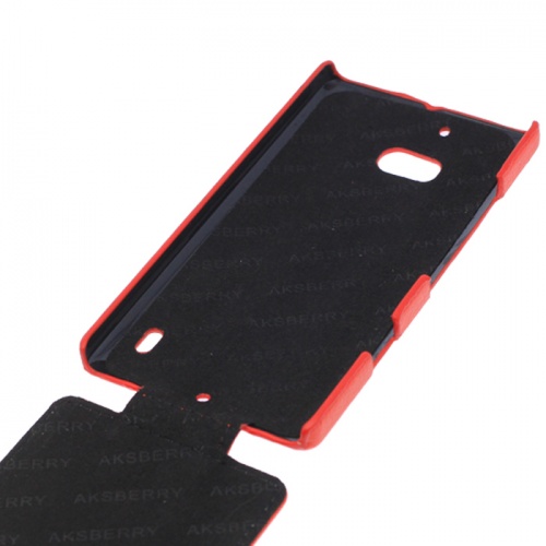 Чехол-раскладной для Nokia Lumia 930 Aksberry красный фото 3