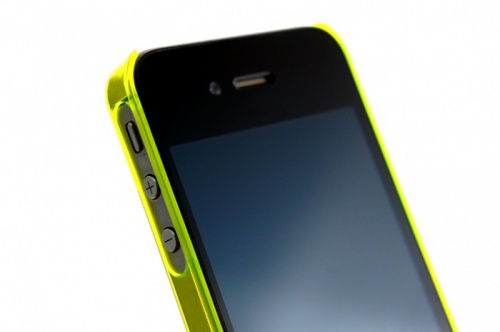 Чехол-накладка для iPhone 4/4S X-Levis Pipilu пластик матовый желтый фото 2