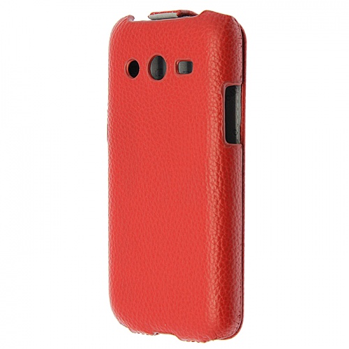 Чехол-раскладной для Samsung G386F Galaxy Core LTE Sipo красный фото 2