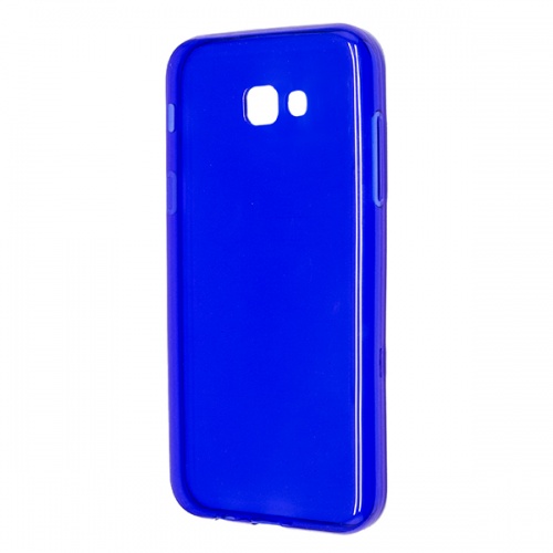 Чехол-накладка для Samsung Galaxy A7 2017 iBox Crystal синий