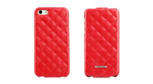 Чехол-раскладной для iPhone 5/5S Nuoku ONLYIP5RED красный