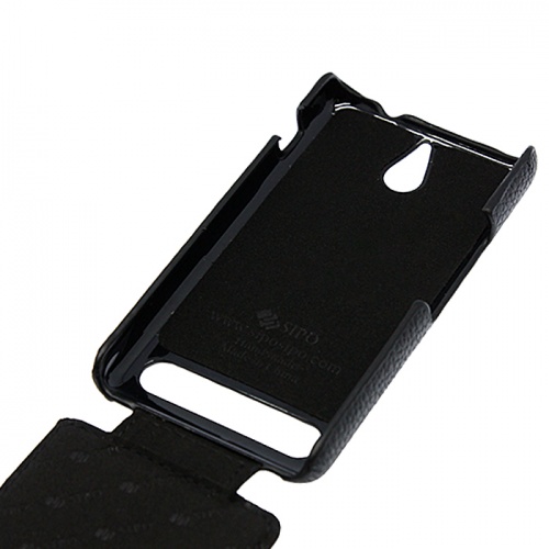 Чехол-раскладной для Sony Xperia E1 Sipo черный фото 3
