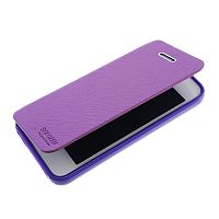 Чехол-книга для iPhone 5/5S Solozen Jelly фиолетовый 