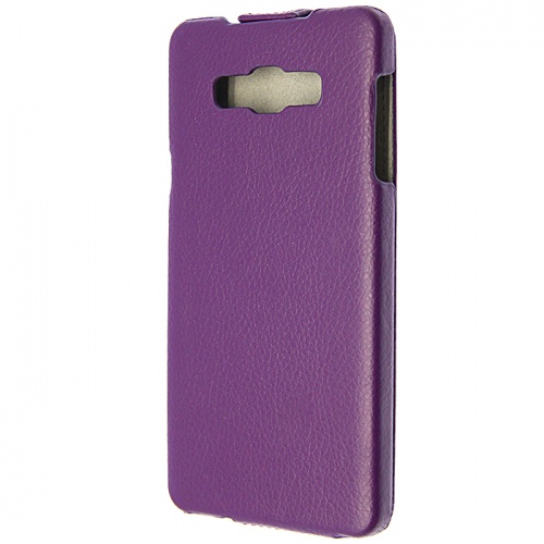 Чехол-раскладной для Samsung Galaxy A7 Art Case фиолетовый фото 2