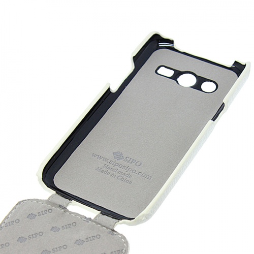 Чехол-раскладной для Samsung G386F Galaxy Core LTE Sipo белый фото 2