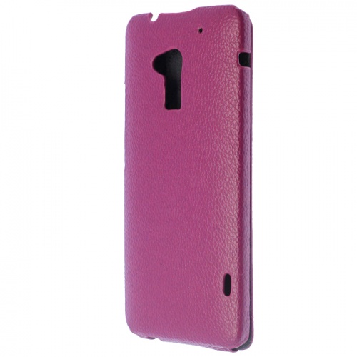 Чехол-раскладной для HTC One Max Melkco фиолетовый фото 3