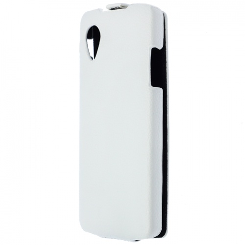 Чехол-раскладной для LG Nexus 5 Aksberry белый фото 2