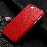 Чехол-накладка для iPhone 5/5S/SE Floveme красный