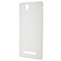 Чехол-накладка для Sony Xperia C3 Just белый 