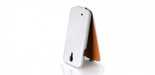 Чехол-раскладной для Samsung i9500 Galaxy S4 Hoco Duke белый фото 2
