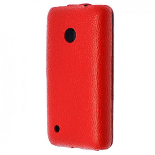 Чехол-раскладной для Nokia Lumia 530 Melkco красный фото 2