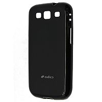 Чехол-накладка для Samsung i9300 Galaxy S3 Melkco TPU матовый чёрный