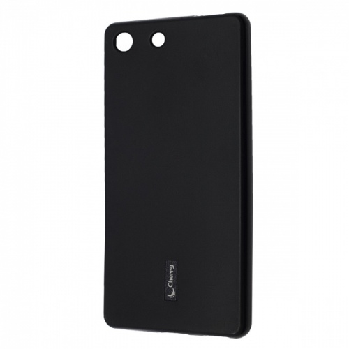 Чехол-накладка для Sony Xperia M5 Cherry черный