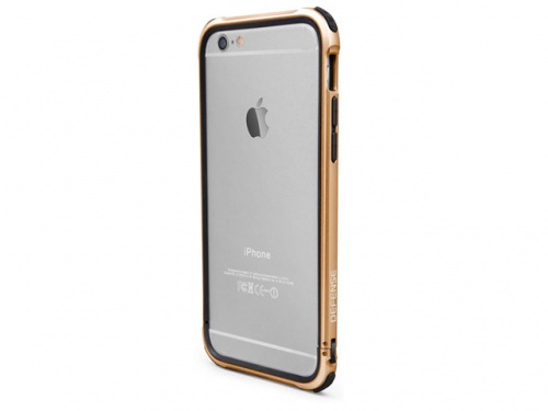 Бампер для iPhone 6/6S X-Doria Defense Gear золотой