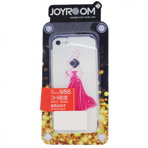 Чехол-накладка для iPhone 5/5S Joyroom Bright девушка фото 2