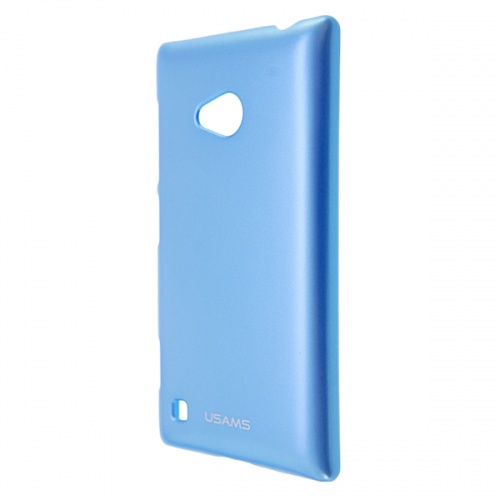Чехол-накладка для Nokia Lumia 720 Usams Champagne голубой