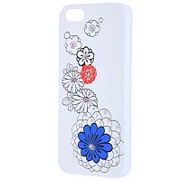 Чехол-накладка для iPhone 5/5S Vick Цветы 45