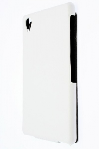 Чехол-раскладной для Sony Xperia Z1 Aksberry белый фото 3