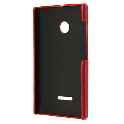 Чехол-накладка для Microsoft Lumia 435 Aksberry красный фото 2