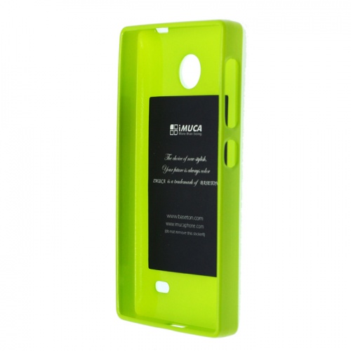 Чехол-накладка для Nokia X/X+ iMuca зеленый фото 2