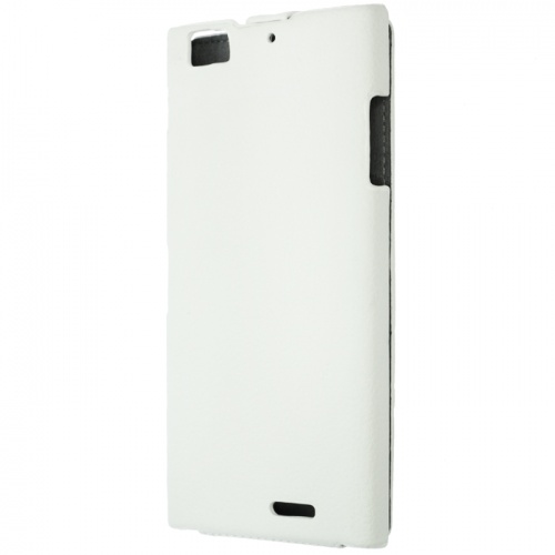 Чехол-раскладной для Lenovo K900 Art Case белый фото 2