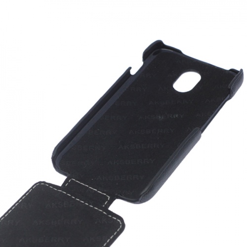 Чехол-раскладной для HTC Desire 210 Aksberry черный фото 2