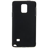 Чехол-накладка для Samsung Note 4 Fox TPU черный