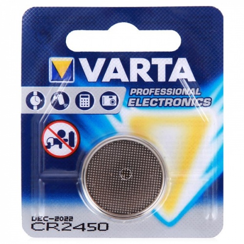 Элемент питания Varta CR2450 BP1																						